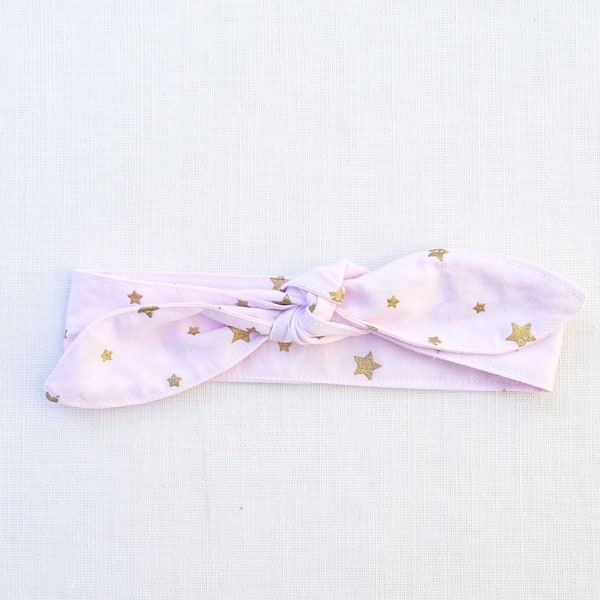 Original bandeau headband fille « Daphné » 0/24mois