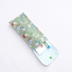 Pochette à brosse à dent et dentifrice pepa pig