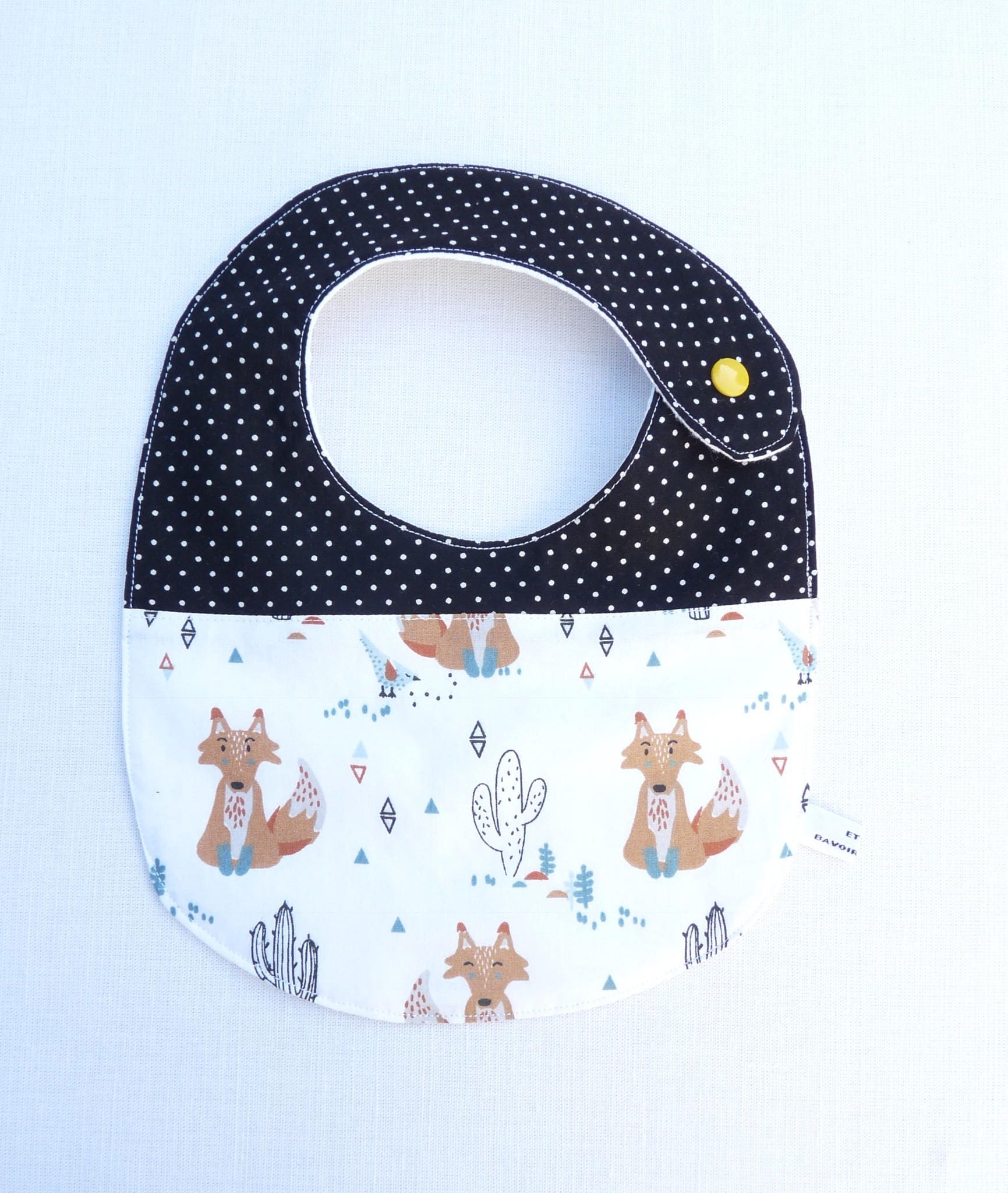 Bavoir Bebe 0 24 Mois Etsy