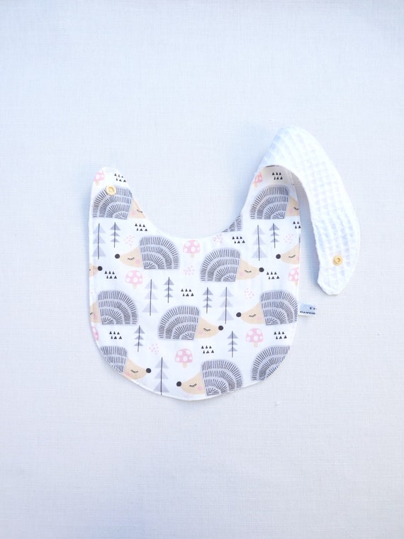 Bavoir Original Bebe Fille Naissance Etsy