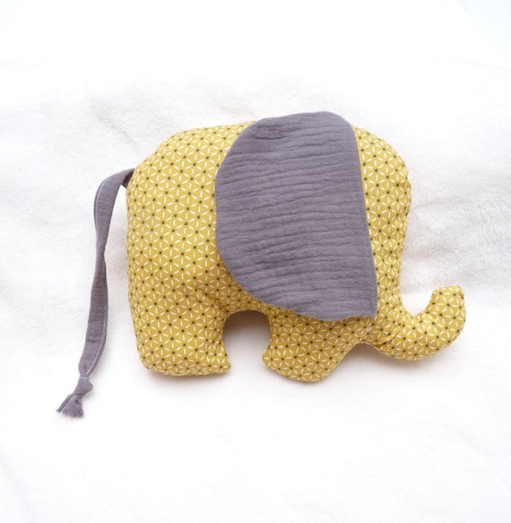 Doudou Plush Elephant Bebe Original Gift Birth Christmas Etsy Doudou Plush Elephant Bebe Original Gift Birth Christmas Etsy