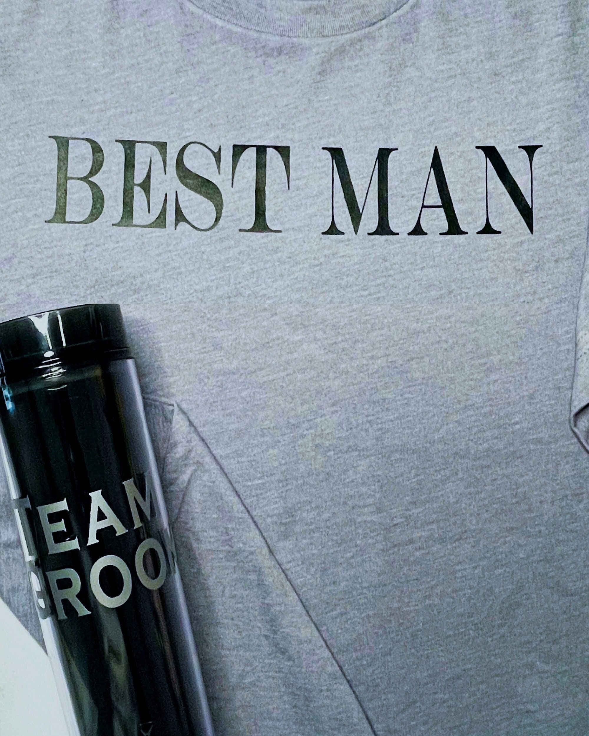 Best Man Tshirt Wedding Party Custom Tee Wedding Shirt Etsy
