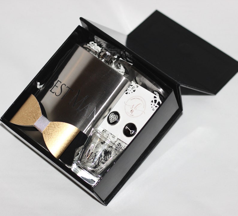 Groomsmen Gift Box Best Man Gift Box Custom Wedding Gifts Gifts for Him