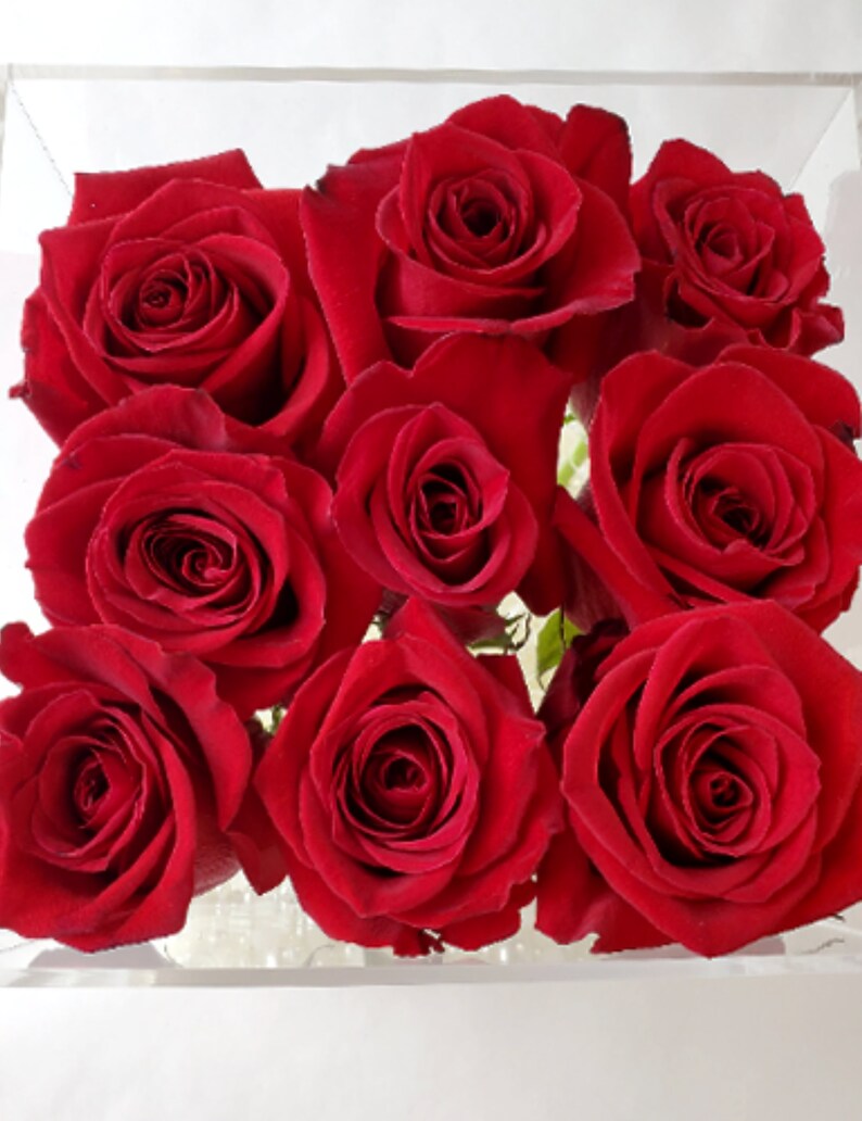 Bridesmaid Proposal Flower Box Rose Proposal Box Wedding Proposal