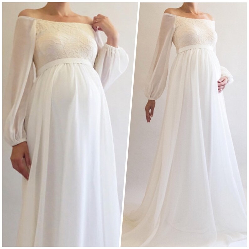 Bohemian Pregnancy Dress