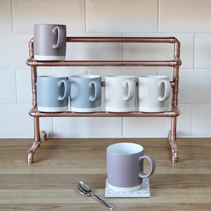 READY STOCK Wooden Tree Shape Coffee Mug Tree Tea Cup Holder Stand Mug Storage Rack With 6 Hooks READY STOCK Wooden Tree Shape Coffee Mug Tree Tea Cup Holder Stand Mug Storage Rack With 6 Hooks