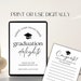 Graduation Signs Bundle Template, Printable Grad Party Bundle ...