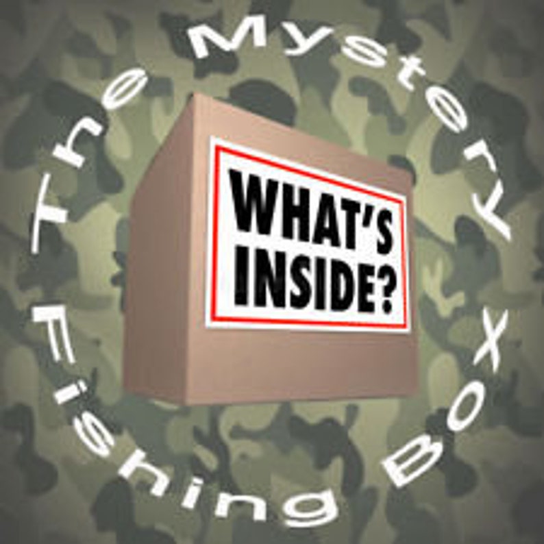 Mystery Box of Mixed Freshwater Fishing Tackle Over 150.00 Etsy
