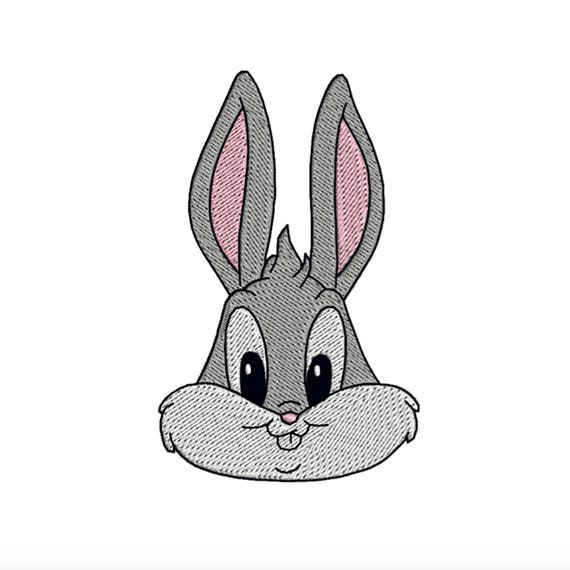 Bugs Bunny Head Kids Children S Baby Cartoon Character Etsy