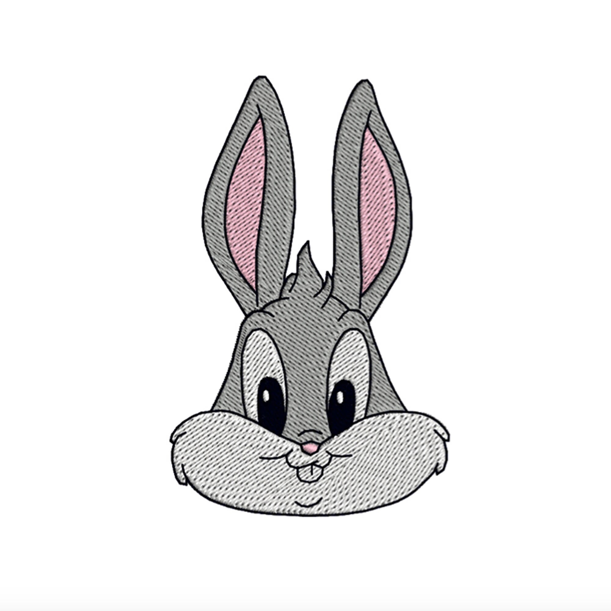 Bugs Bunny Head Kids Children S Baby Cartoon Character Etsy