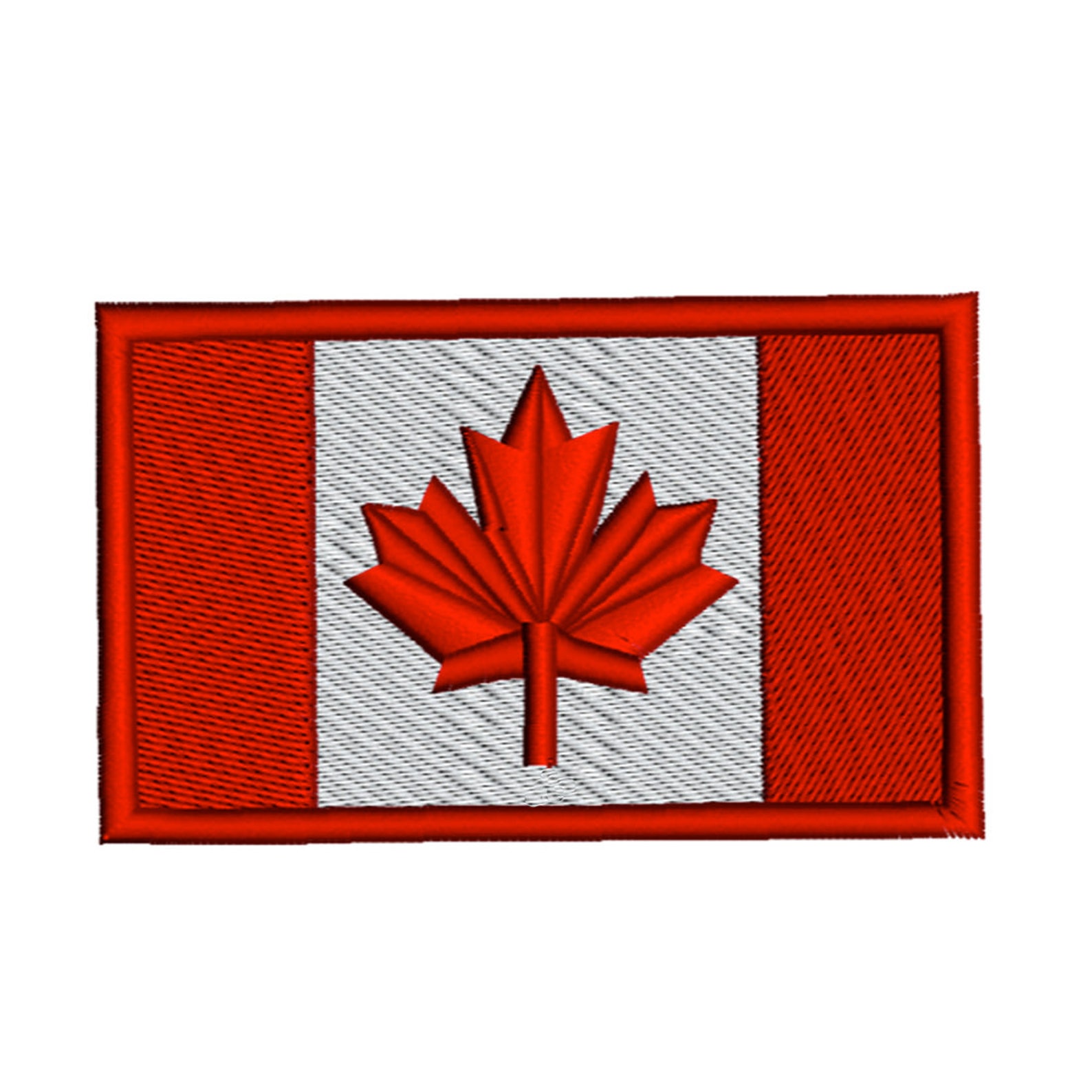 Flag of Canada Machine Embroidery Design Flags of the World Etsy