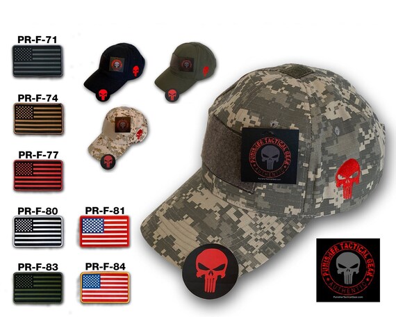 Rapid Dominance Navy Blue Tactical Operator Cap – Adjustable Military Patch Hat