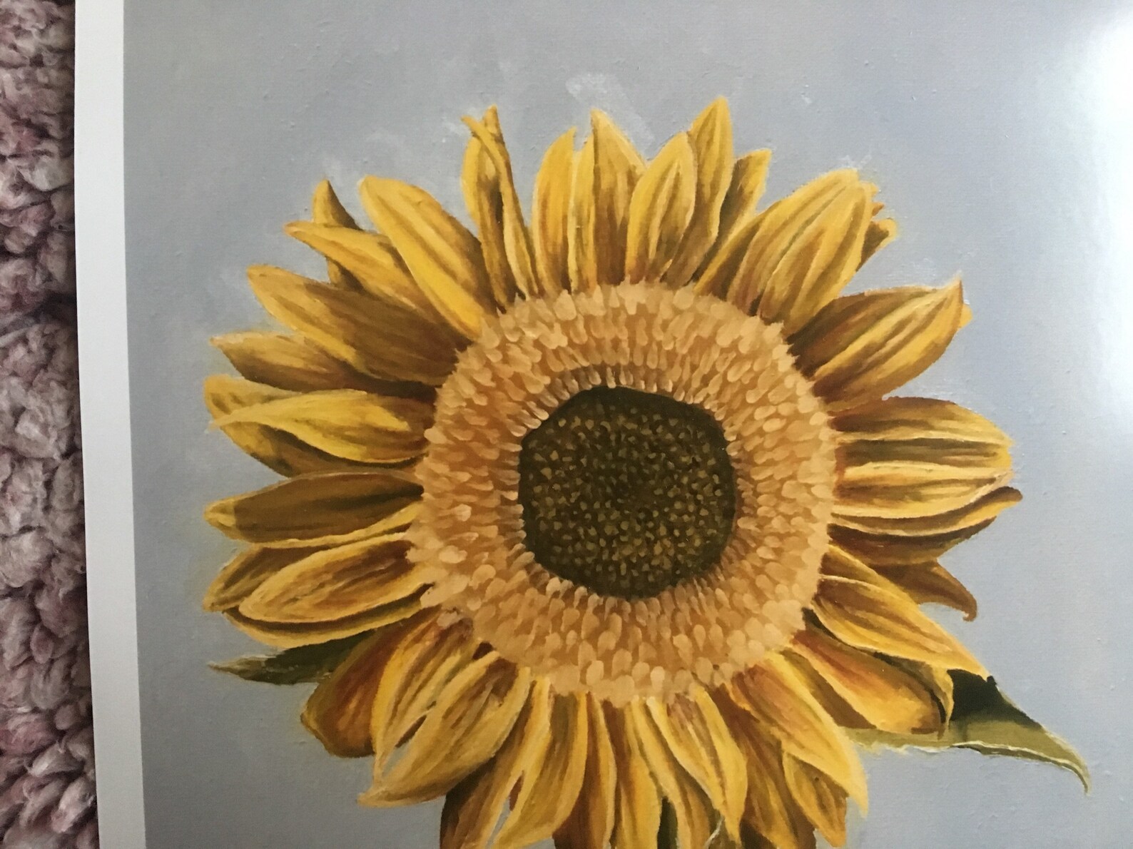 Sunflower Painting Art Print Wall Art Fall Autumn Decor Farmhouse Etsy