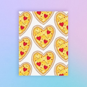 You Got A Pizza My Heart Card - Love Card - Anniversary Card - I love you - Pizza Pun - Boyfriend - Girlfriend