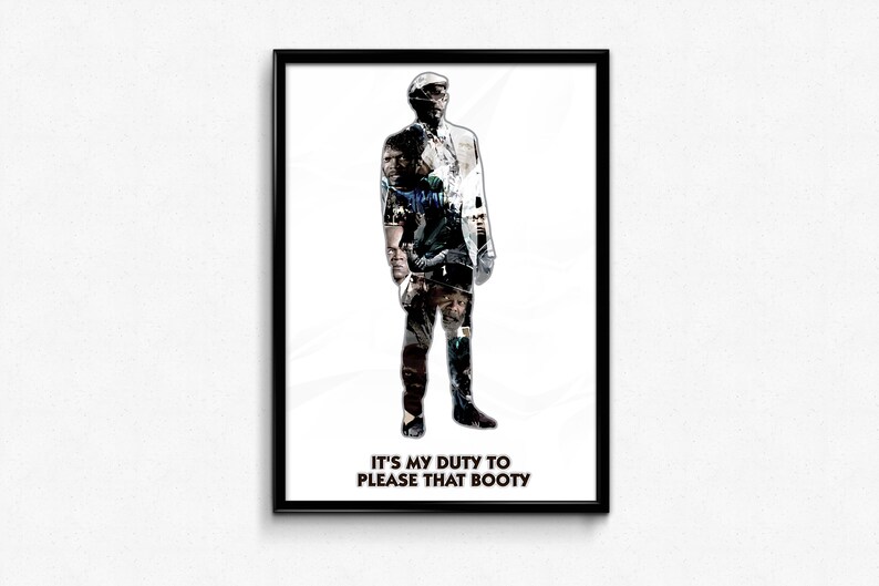 Shaft It's My Duty To Please That Booty Personnalisé Its My Duty to Please That Booty Shaft Poster | Etsy