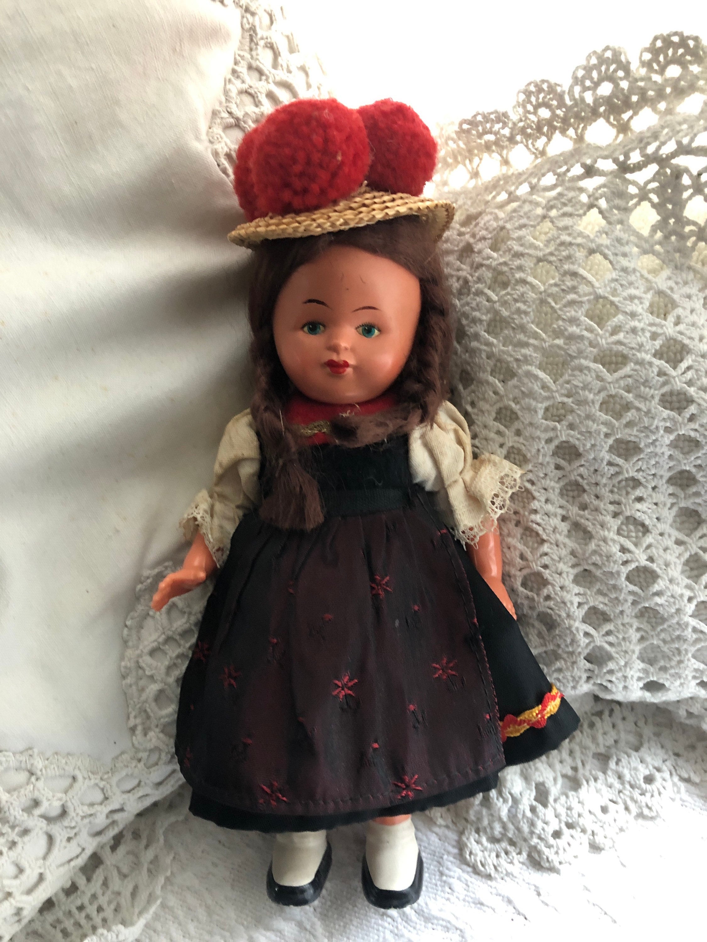 Early Vintage Foreign Doll From the Black Forest. She is a Etsy UK