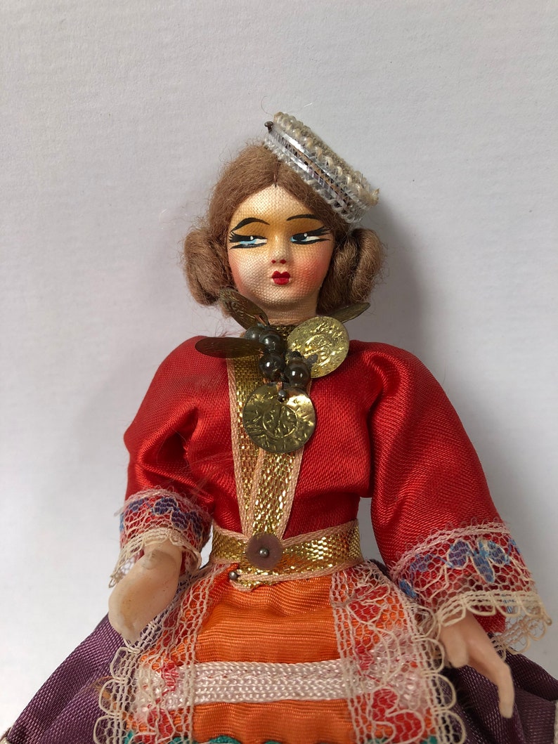 Classic Collectible Foreign Doll. Possibly Lithuanian. Nice Etsy