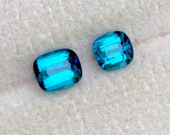 Tourmaline bleue d'encre de 1,32 carat - Pierre précieuse d'Afghanistan de taille ovale