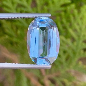 Brazilian Aquamarine Loose Gemstone For Anniversary Ring, Faceted Aquamarine Gemstone, Santa Maria Blue Aquamarine Cut Stone, 4.40 CT