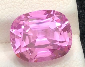 Pink Kunzit 5.75ct Kissenschliff Afghanistan - Lebendige Pastell Edelstein