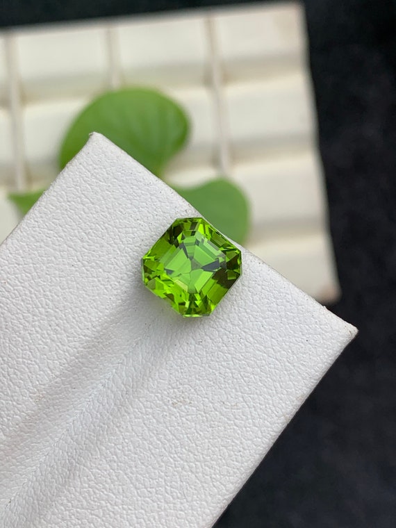 Olive green best sale peridot