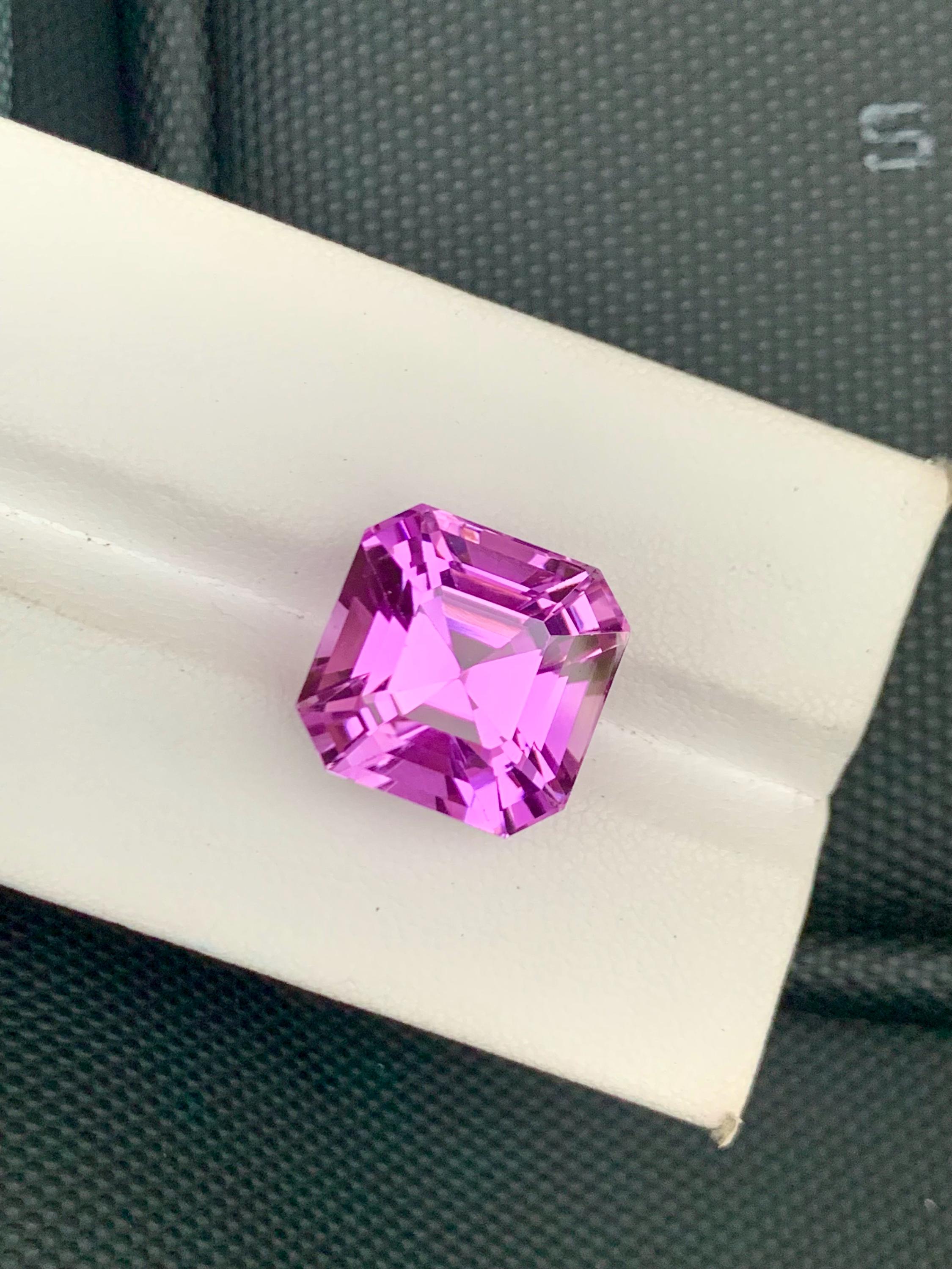 濃いピンクのクンツァイト宝石：17.53カラットのアッシャー