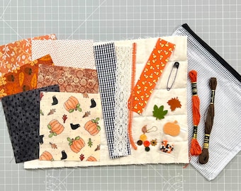 Fall Slow Stitch Kit #2