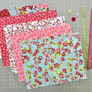 Stoffpaket „Cozy Cottage“ Super für langsame Stickprojekte!