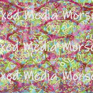 Download Digital - Impressão em Gel Verde-Rosa