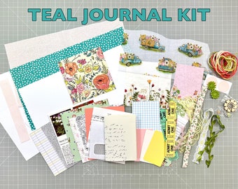 Kits de journaux Fleurs printanières - Deux couleurs au choix