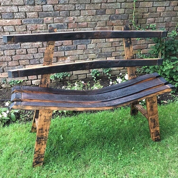 Barrel cheap stave bench