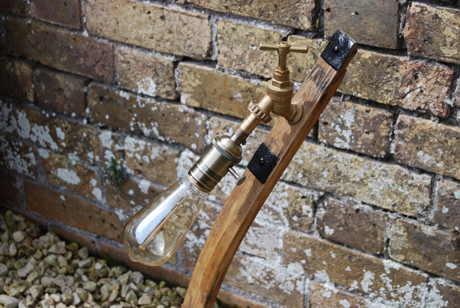 Barrel Stave Tap Lamp Etsy UK