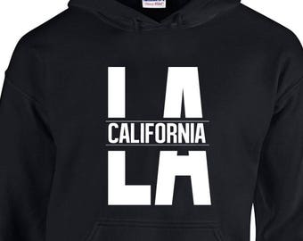 LA California Most Popular Cali LA Sign Los Angeles Shirts for Men and Women Funny Unisex Hoodie Hooded Sweatshirts