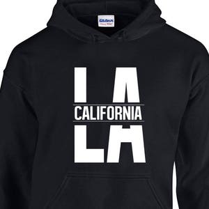 LA California Most Popular Cali LA Sign Los Angeles Shirts for Men and Women Funny Unisex Hoodie Hooded Sweatshirts