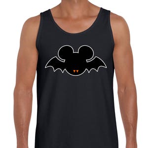 Halloween Costume Mickey Bat Halloween Tank Tops for Men