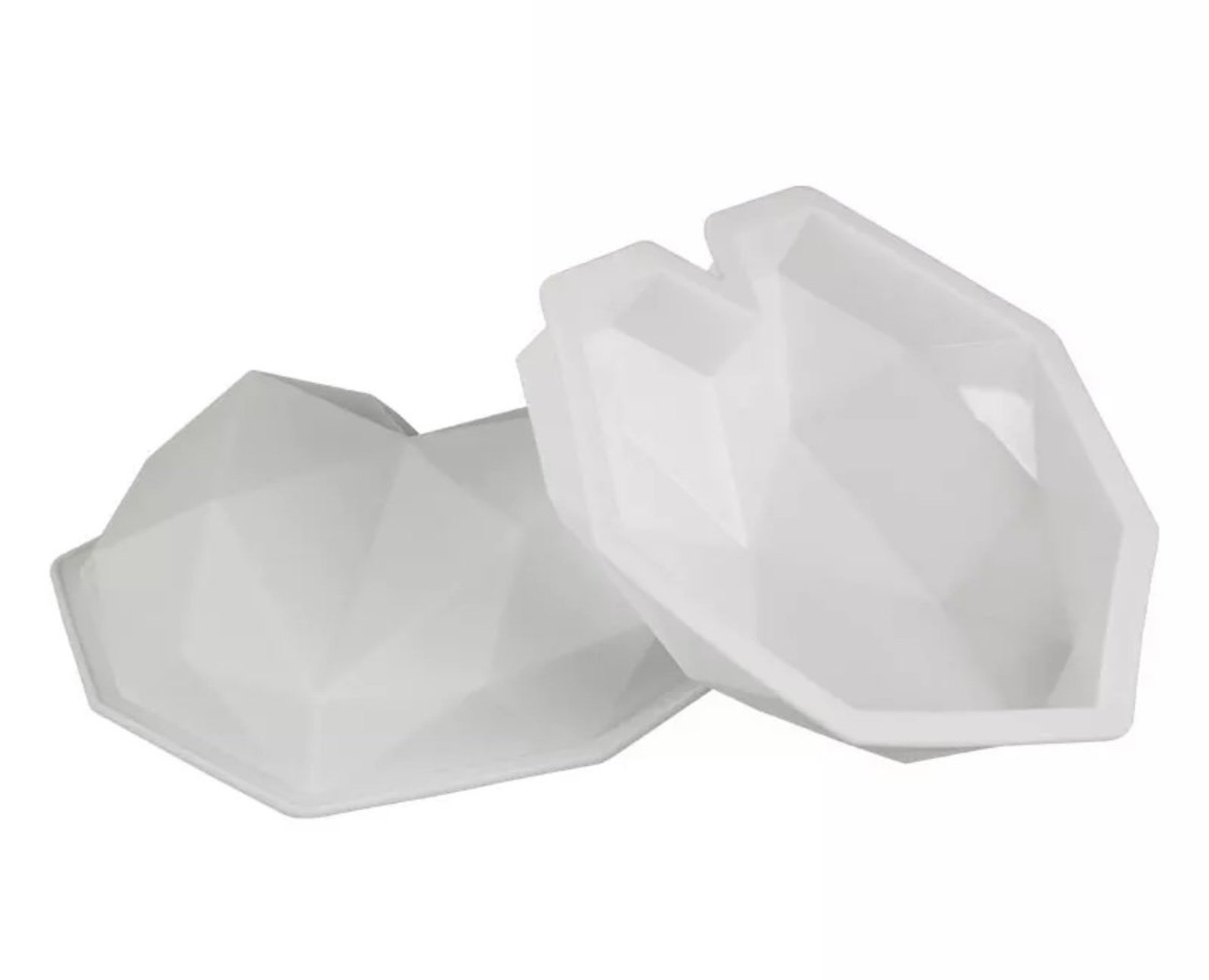 breakable heart silicone mold