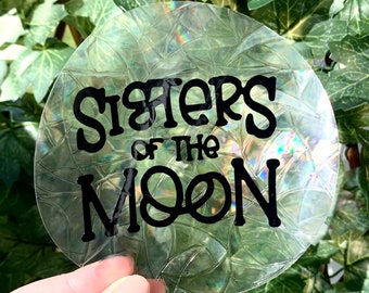 Sister Of The Moon Sun Catcher Sticker - Window Suncatcher - Sun Catcher - Window Sticker