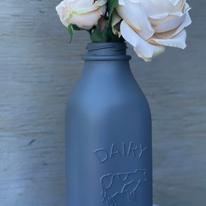 Customizable Milk Jar, Adorned Quart Jars, Choose Your Design