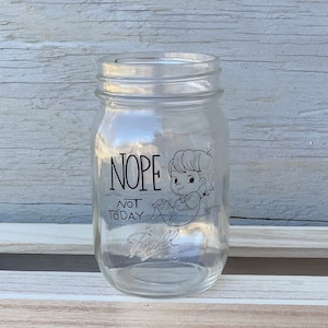 Kugel einmachglas, Personalisieren Meme, Nope Not Today