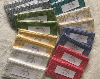 100% Cotton Washcloths.