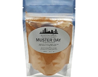 Boston Spice Muster Day Handmade Baking Seasoning Mix Gingerbread Pierniczki Lebkuchen Pierniki Cakes Pie Muffins Cookies 1/2c wt. 1.8oz/53g