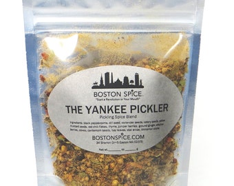 Boston Spice The Yankee Pickler Pickling Seasoning Blend for Making Awesome Corned Beef and Pastrami 1/2 Cup Pouch