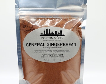 General Gingerbread Baking SPice Mix Piernicki Pierniki Pierniczi Pfefferkuchen Lebkuchen Cookies Cake Muffins Smoothies Pancakes Pies Cocoa