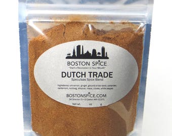 Dutch Trade Speculaas Speculoos Baking spice Cookies Cakes Pies Dessert Protein Shakes Smoothies Spekulatius Speculaaskruiden 1/2c 2oz/57g