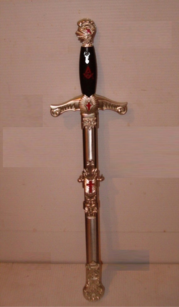 20 Masonic / Mason Sword With Sheath and Deer / Buck - Etsy