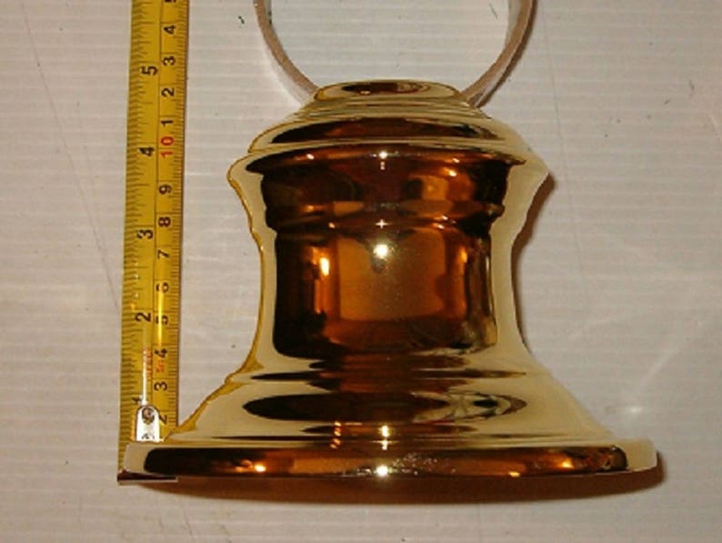 Brass Colored Lamp Part Vintage Lamp Parts Etsy