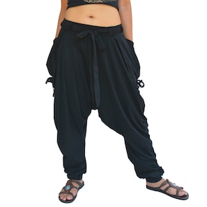 Harem pants women men Baggy Yoga Dhoti Lounge Pants 8 Colors