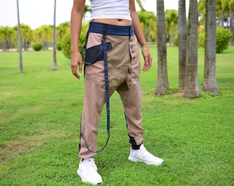 Harem pants women men Drop Crotch pants handmade item
