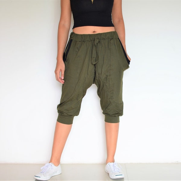 Harem Pants Joggers for women and men, Baggy pants with 2 pockets