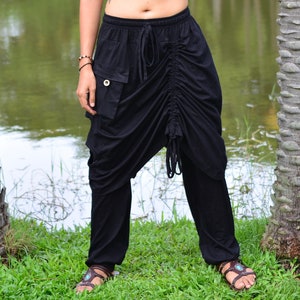 Harem pants for women men, handmade Boho Hippie Pants